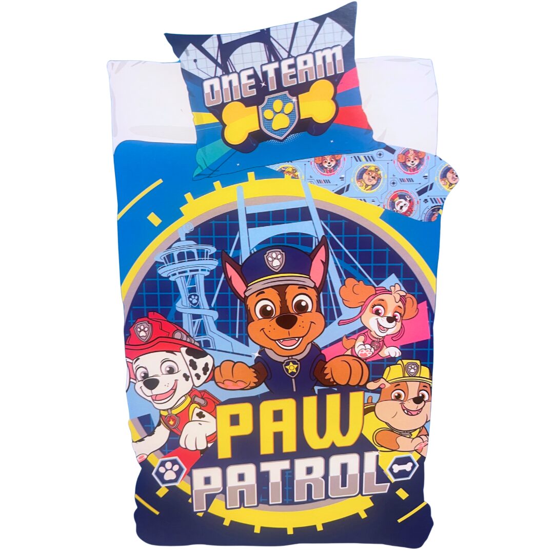 Povleceni Disney Paw Patrol team 140x200cm + 90x70 cm SETINO