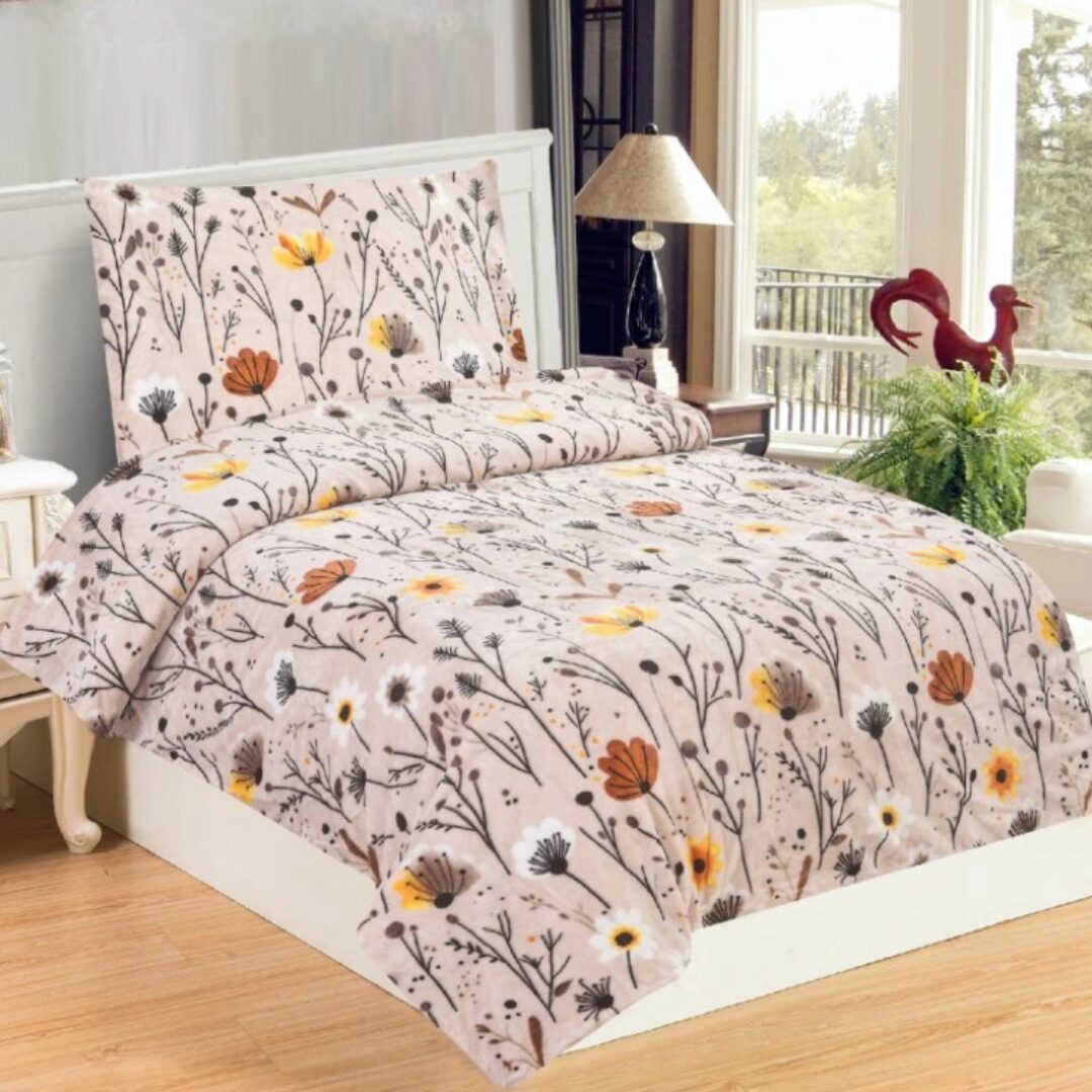 Mikroplyšové povlečení Valentino 200x140cm+90x70cm TiaHome