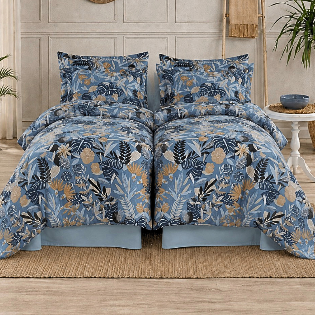 Bavlnene obliecky monestera tiahome – kópia – kópia Povlečení bavlněné Chiara 200x140cm+90x70cm TiaHome - Obrázek 1